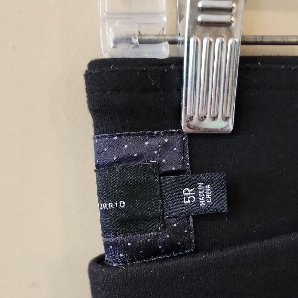 Torrid Studio Size 5 Pixie Panrs Eucblack Leggings - image 3